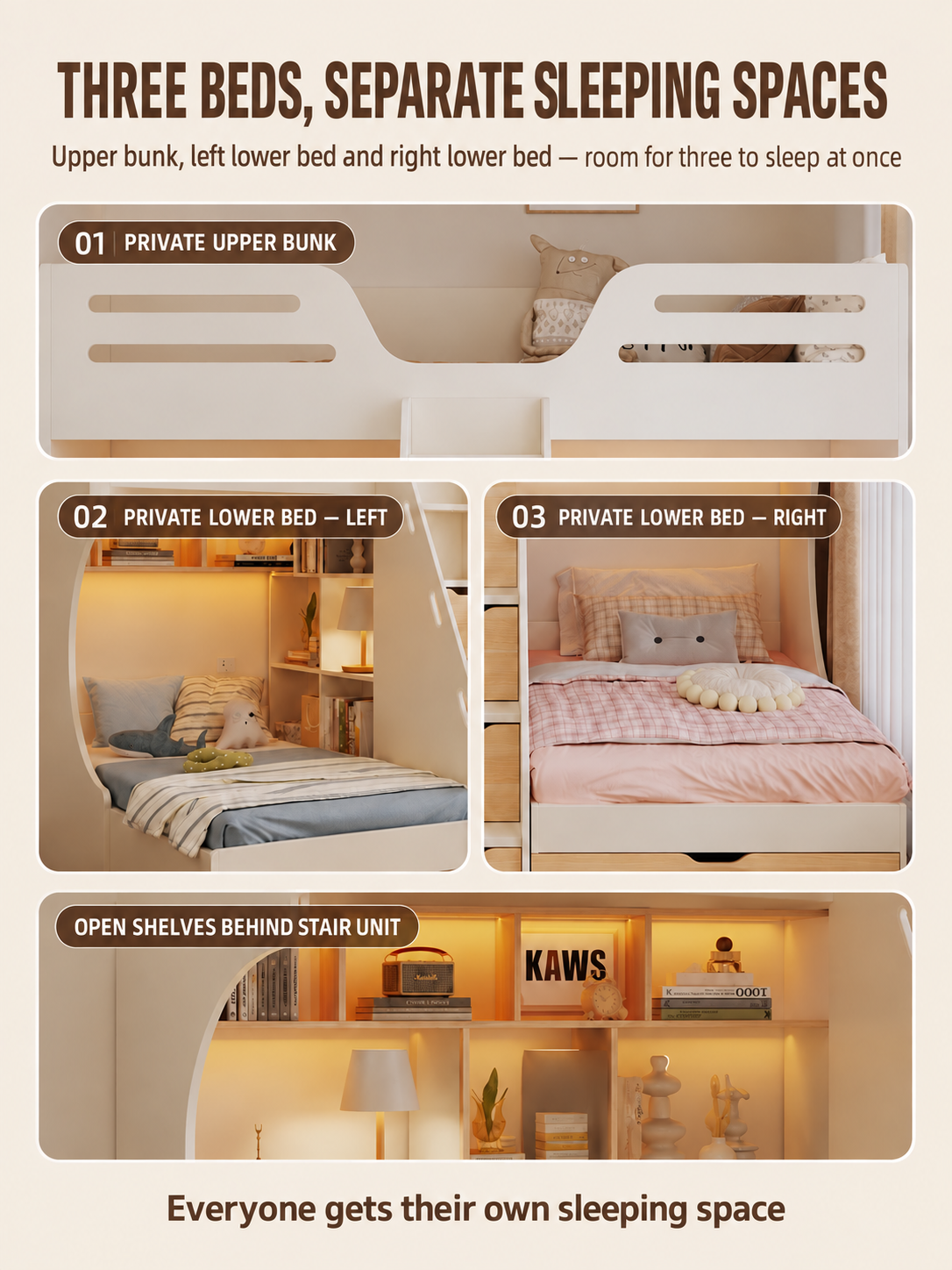 Kids bunk bed Singapore product detail 06