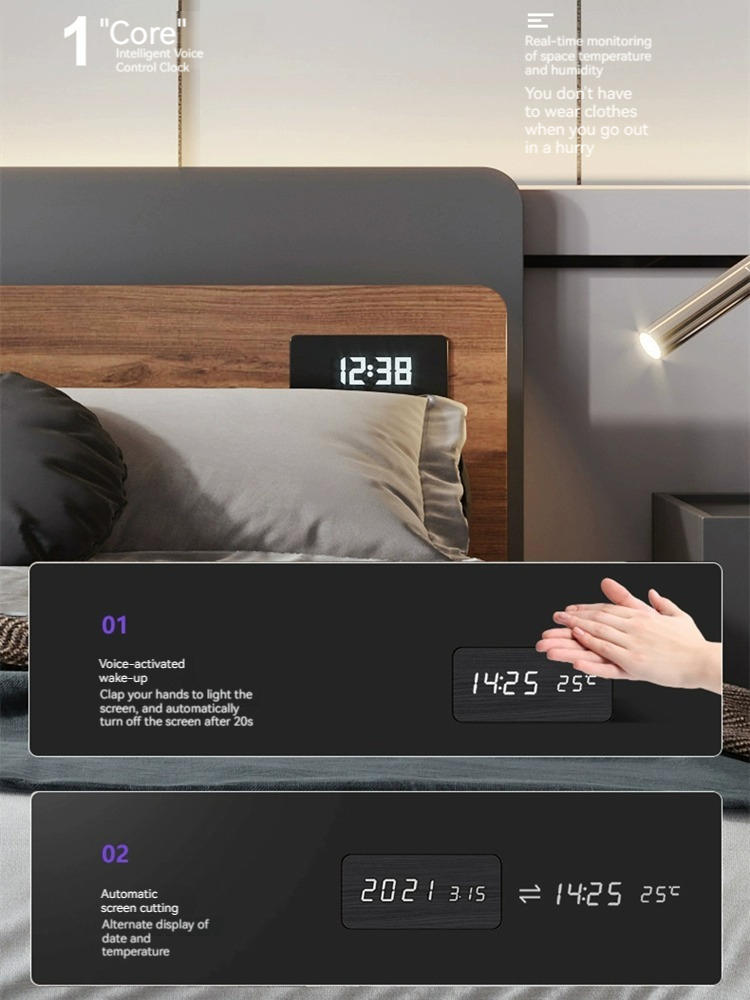 [Pre-order]  Nordic style bed light luxury modern simple side open tatami mat assembly low bed double small bedroom storage marriage bed-Smart-Living