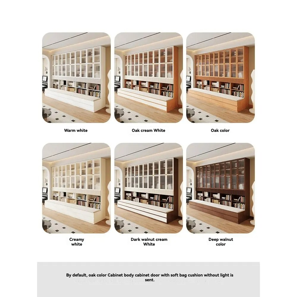 XHA Pre order Customizable - custom solid wood built in bookcase & booth 