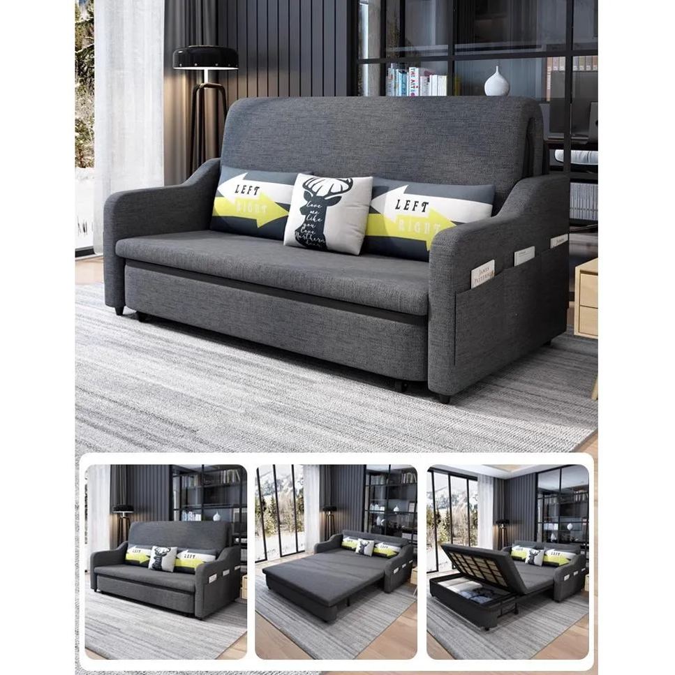 [Pre-order]Sofa bed dual function foldable living room double 1.2 small bedroom sofa 1.5m 1 m single