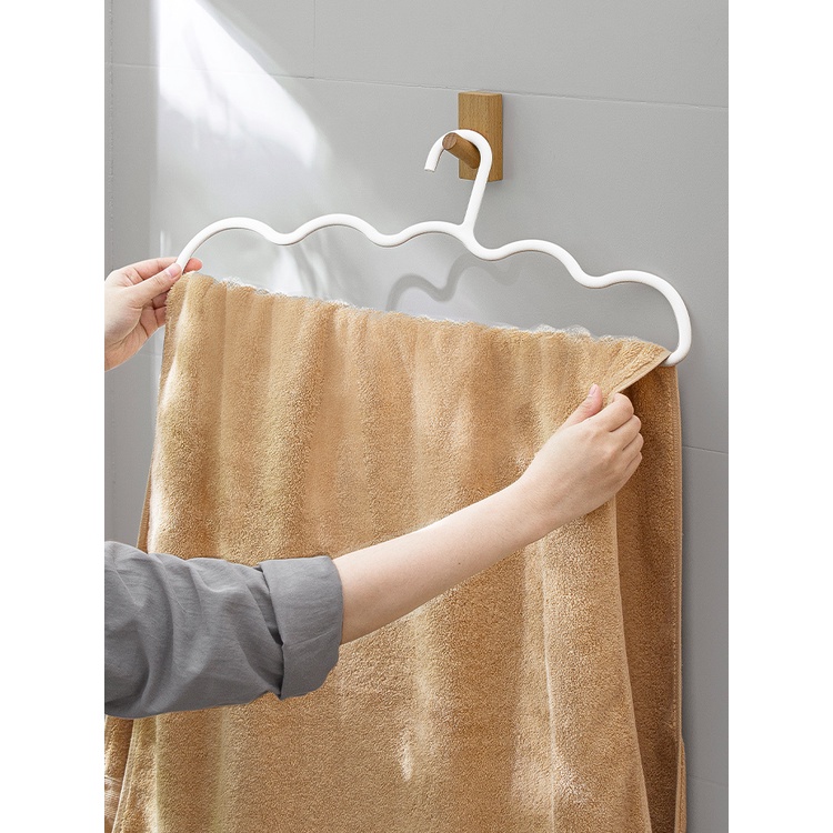 Nachuan Large Clothes Hanger Quilt Fantastic Drying Bed Sheet Bath Towel Hanger A0530