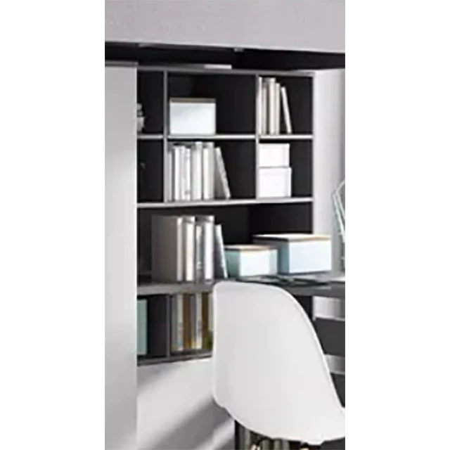 [Pre-order] Bed and table combination small unit solid wood bed column high and low bunk bed with desk and wardrobe integrated children's bed-Smart-Living