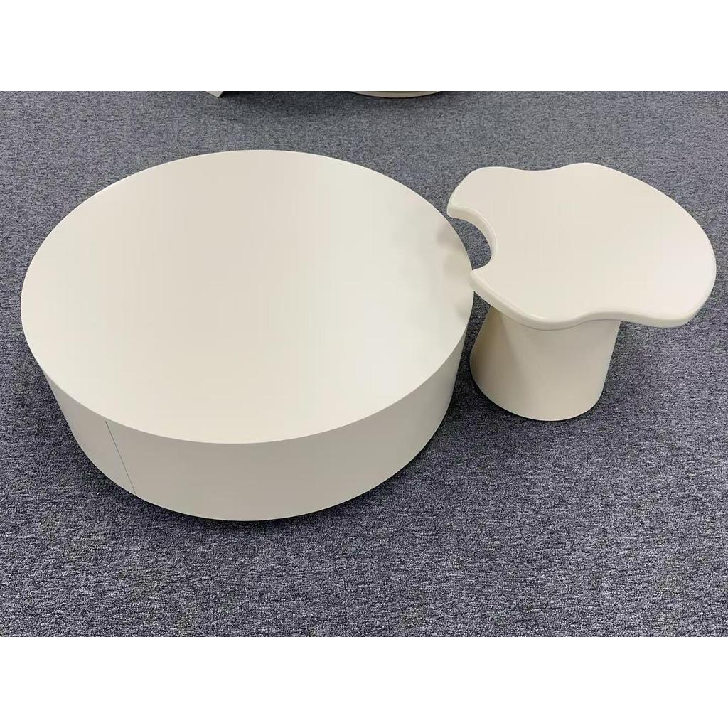 [PRE-ORDER] Italian-style light luxury sintered stone coffee table, minimalist design with storage, perfect for tea rooms.