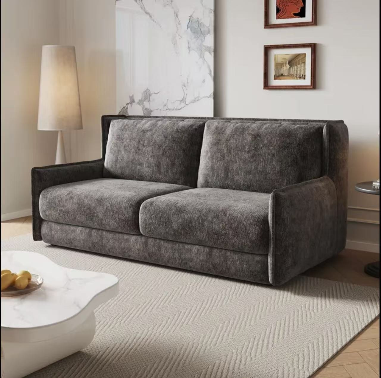 [Showroom Pre order]2025 New Sofa Bed with Mattress, Customizable，High-End, Multi-Functional for Small Apartments, Suitable for Bedrooms and Study Rooms, Foldable and Convertible.