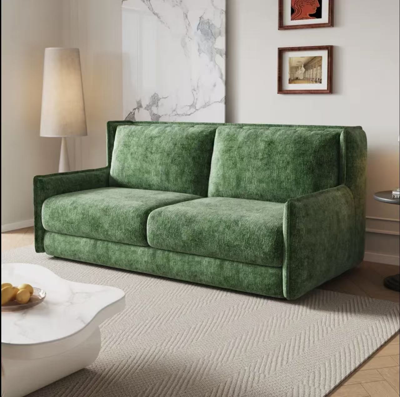 [Showroom Pre order]2025 New Sofa Bed with Mattress, Customizable，High-End, Multi-Functional for Small Apartments, Suitable for Bedrooms and Study Rooms, Foldable and Convertible.