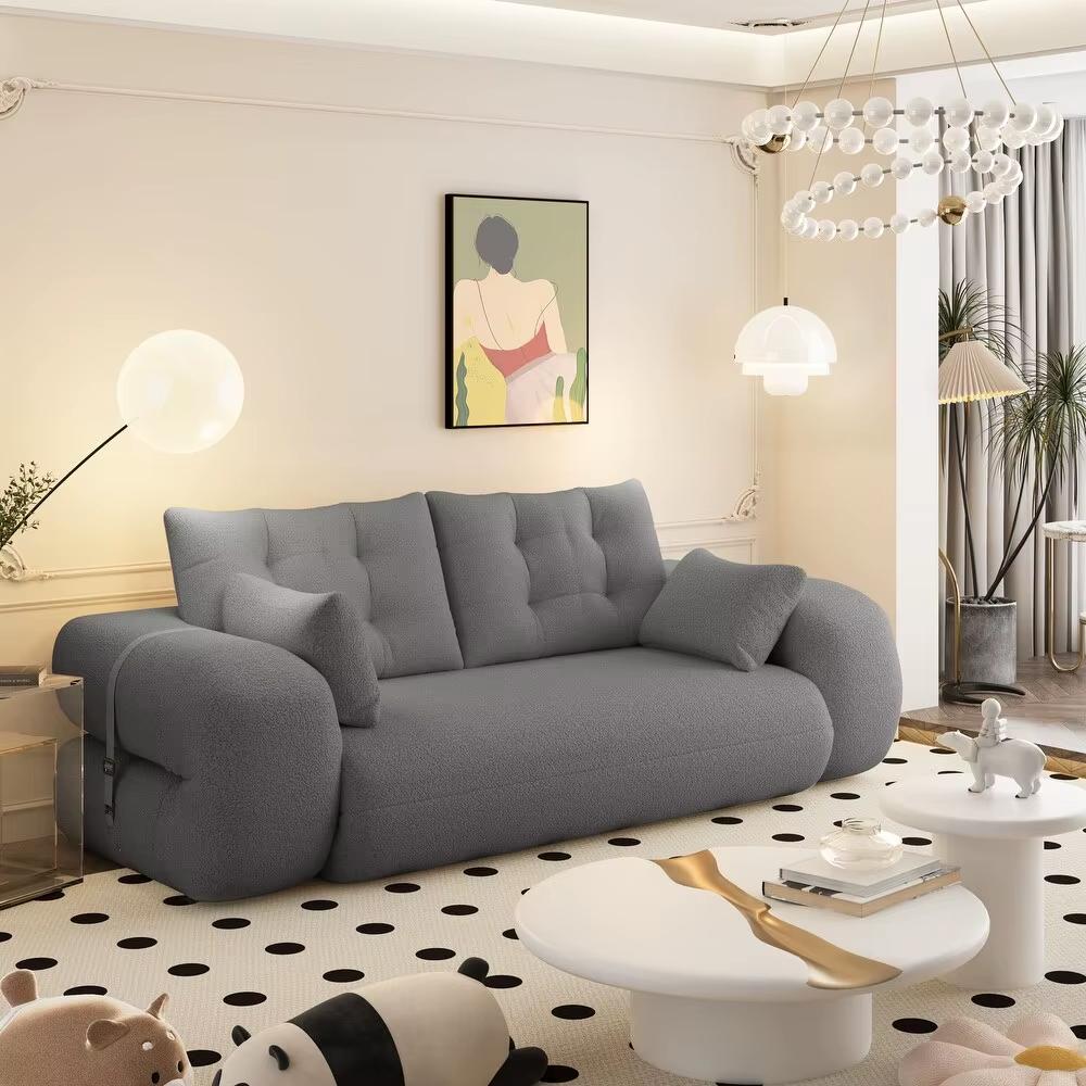 [PRE-ORDER] 3-in-1 Convertible Oversized Sleeper Sofa Bed for Living Room Apartment Guest Room Compressed Couch Box Warehouse Gym Villa Park