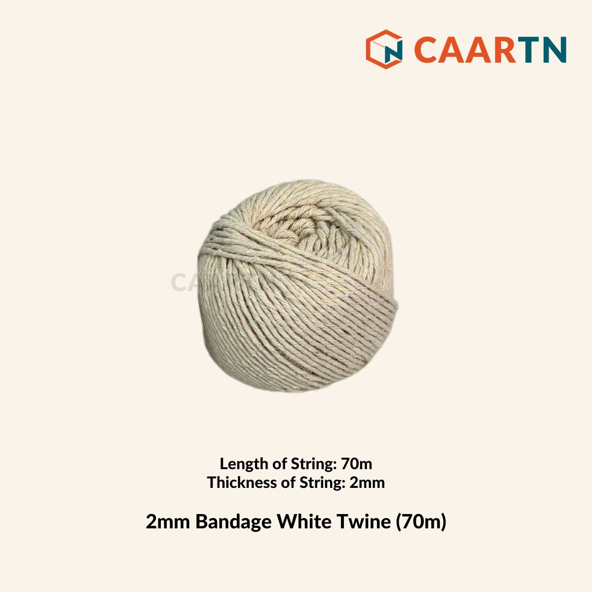 Bandage White Twine - 70m