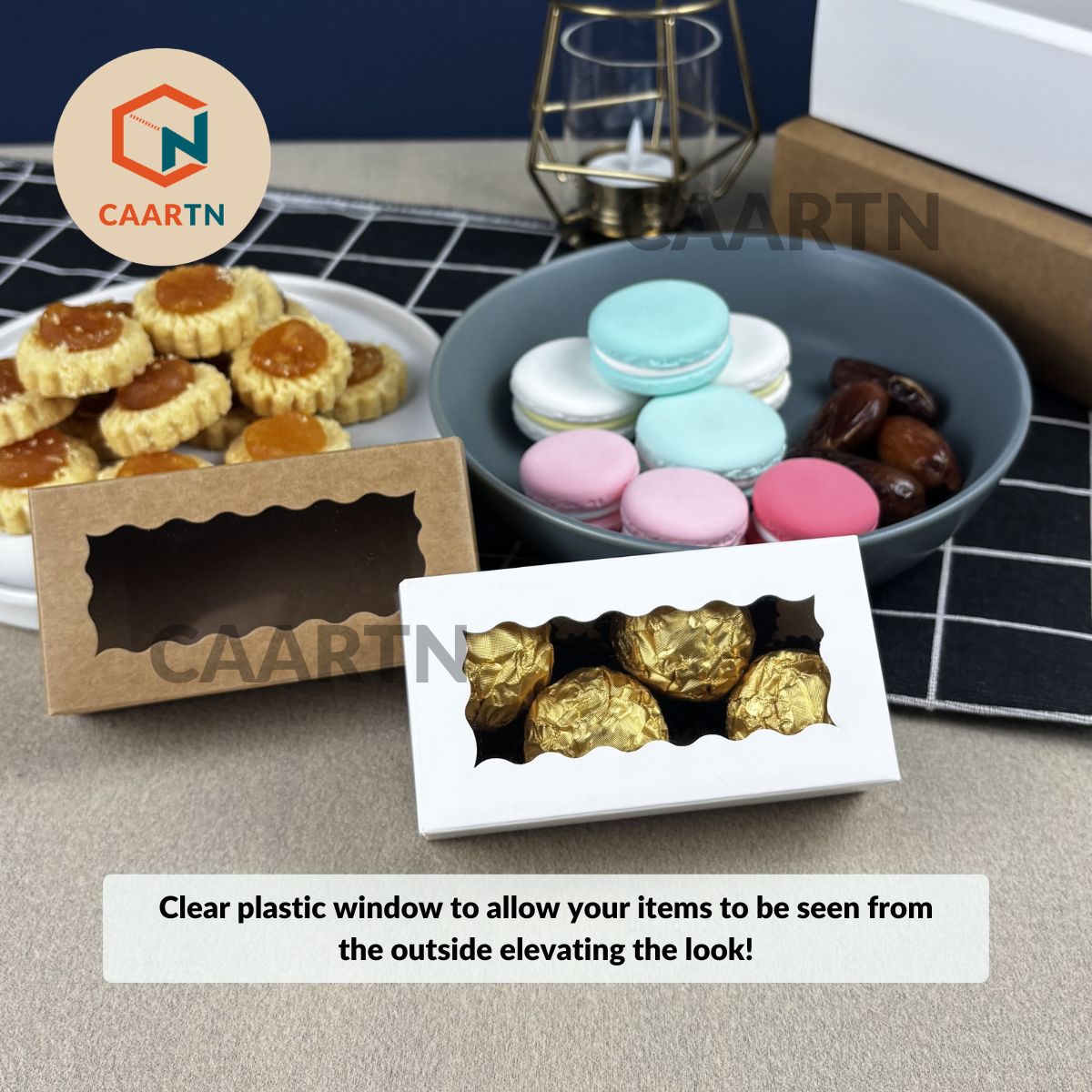 Macaron Window Box (2pcs)