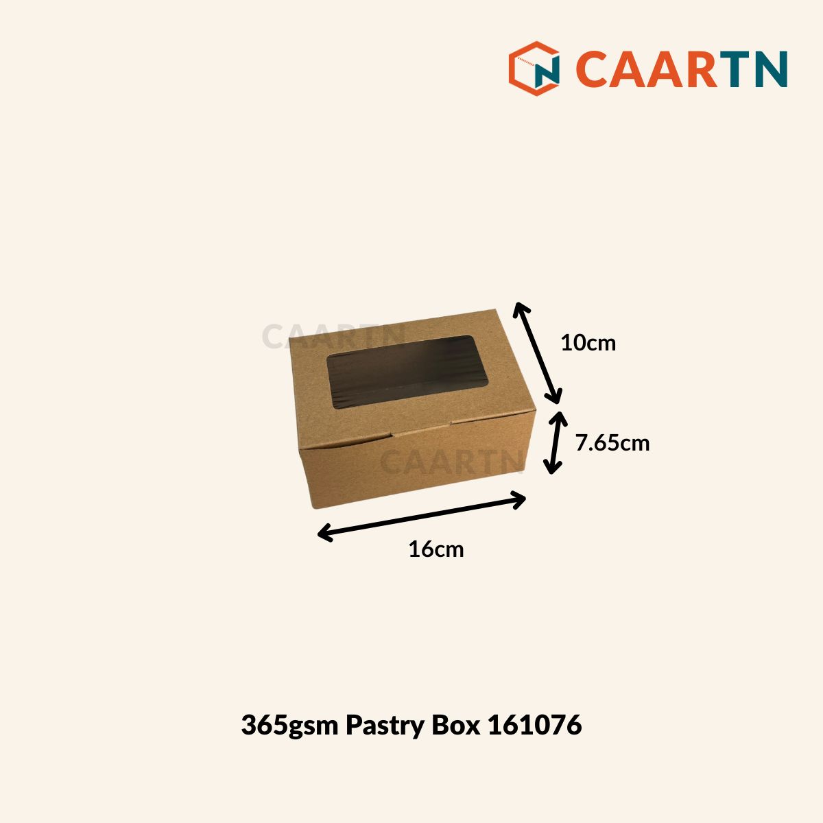 Rectangle Window Box 16x10x7.65cm (Oil-Proof)