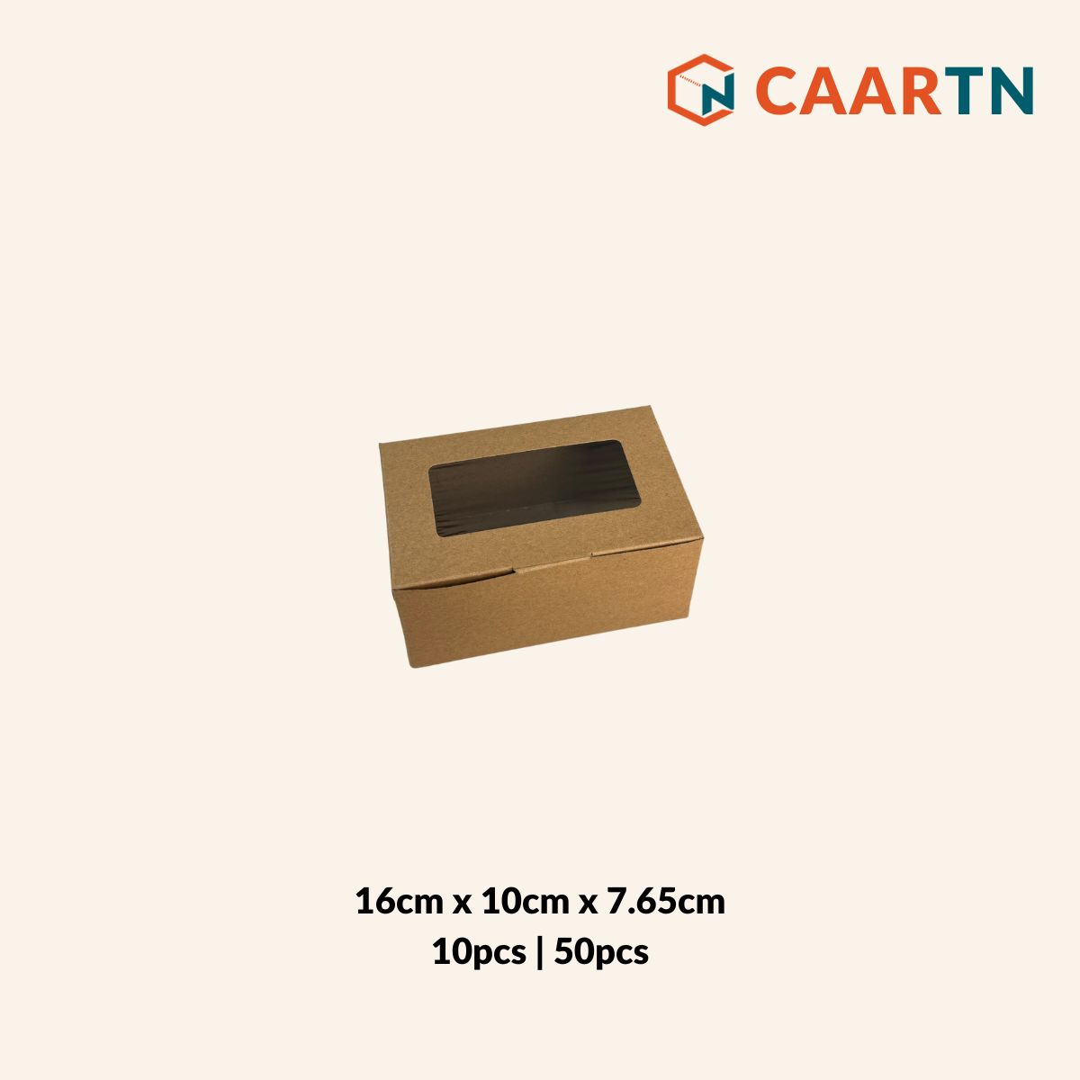 Rectangle Window Box 16x10x7.65cm (Oil-Proof)