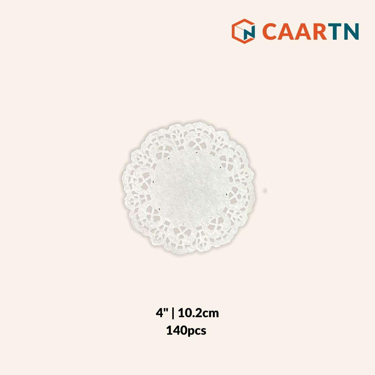 4" Paper Doilies - 140pcs