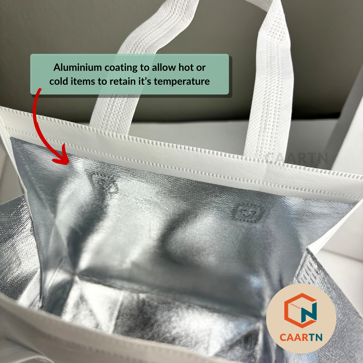 Aluminium Thermal Bag 121028 - 10pcs | 50pcs