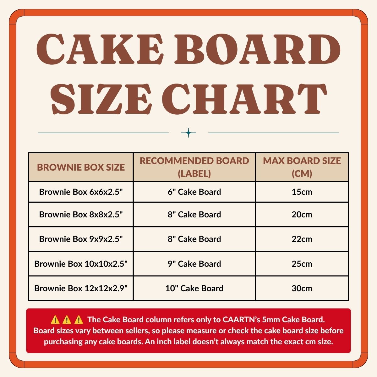 Window Brownie Box 8x8x2.5"