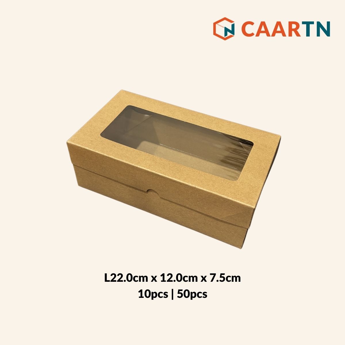 22cm Rectangle Window Box (Oil-Proof)