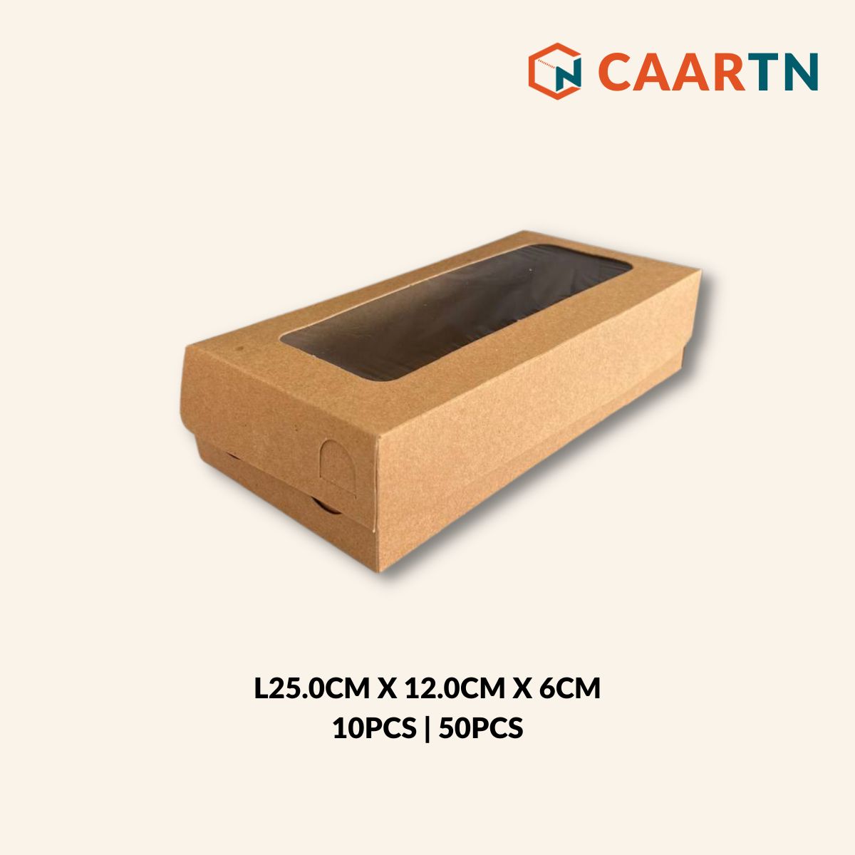 25cm Rectangle Window Box (Oil-Proof)