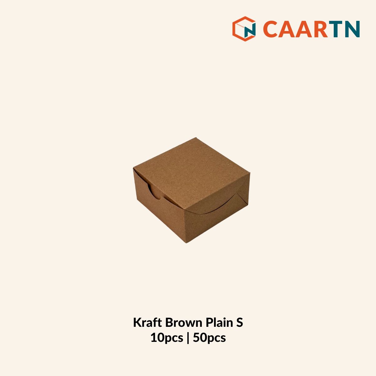 Food-safe Plain Square Box S