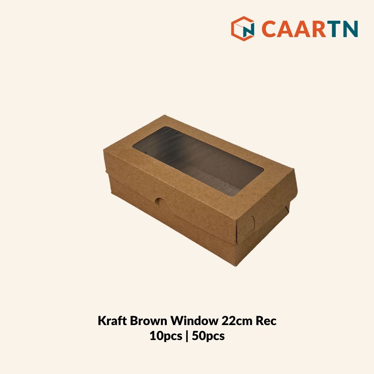22cm Rectangle Window Box (Oil-Proof)