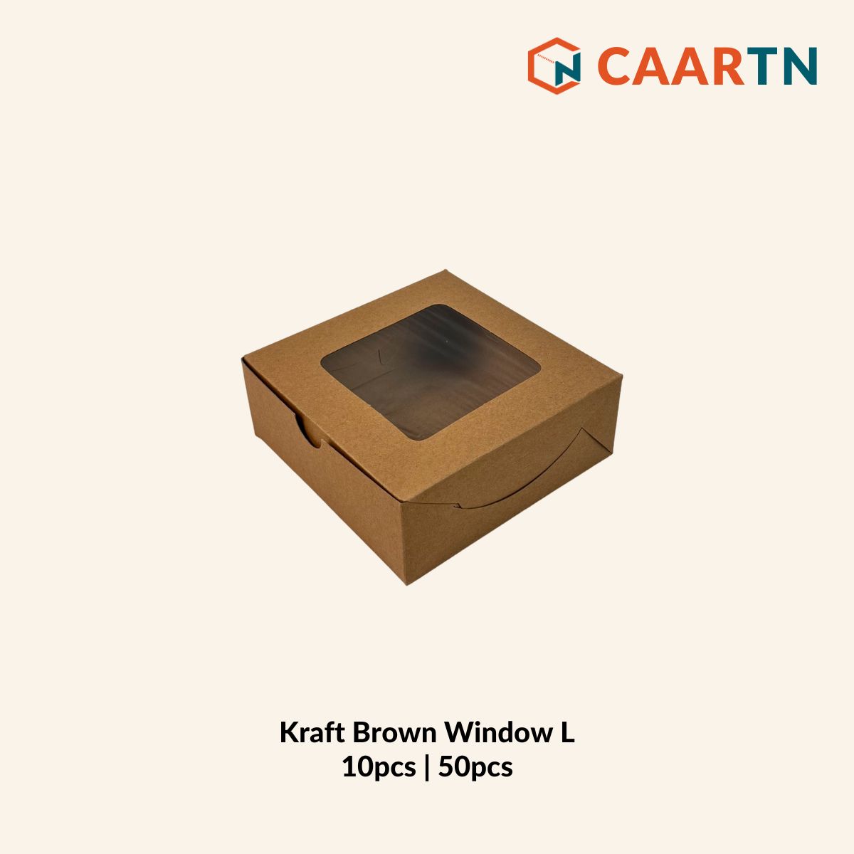 Food-safe Window Square Box L