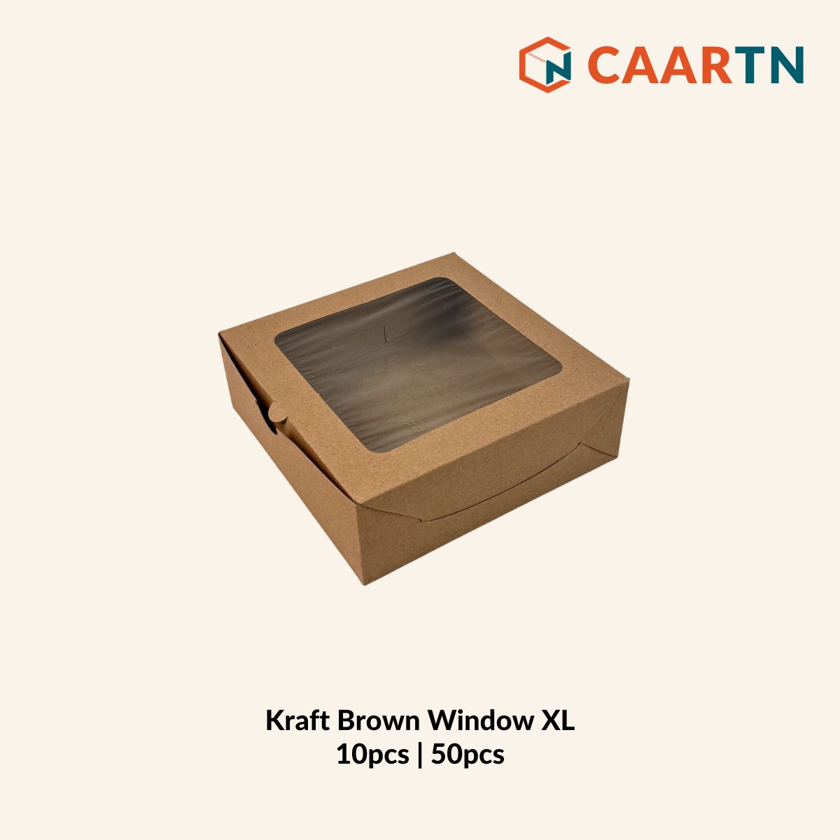 Food-safe Window Square Box XL