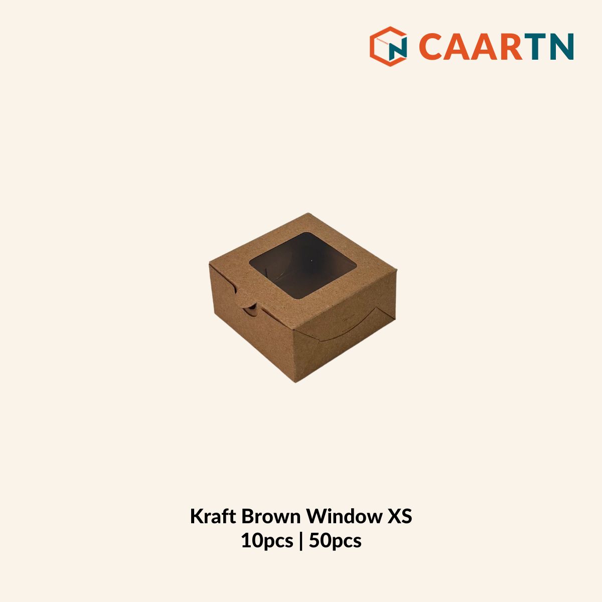Food-safe Window Square Box XS