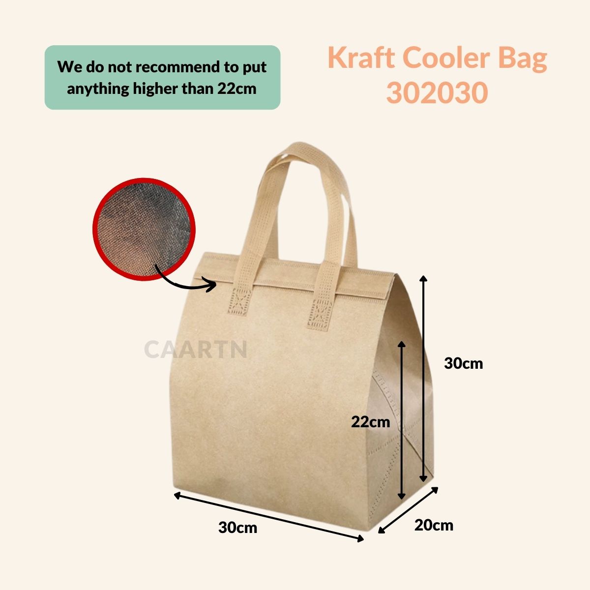Aluminium Thermal Cooler Bag 261626