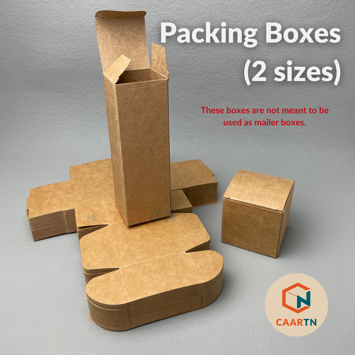 Mini Gift Kraft Box (L) - 10pcs/pkt