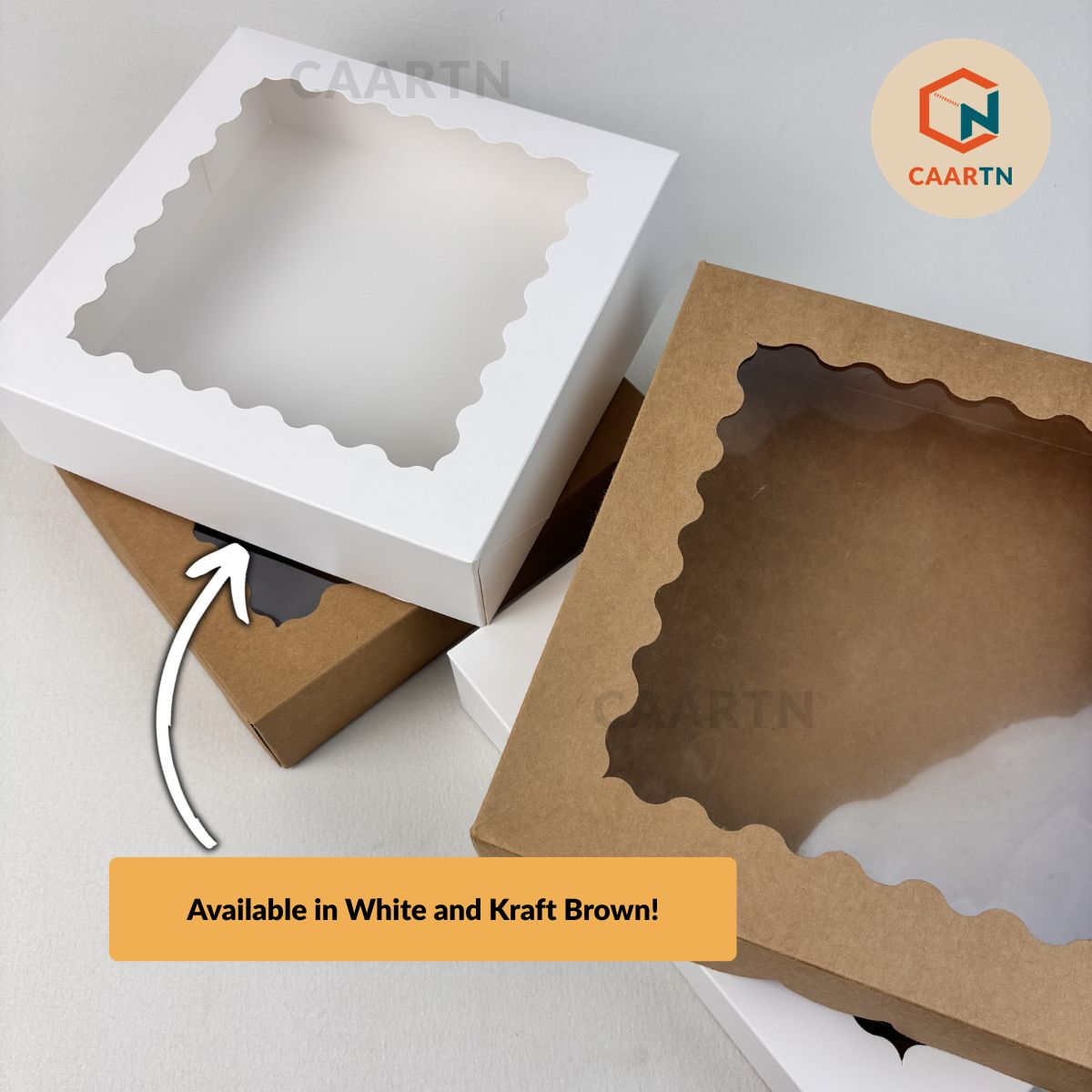 Window Brownie Box 9" x 9" x 2.5"