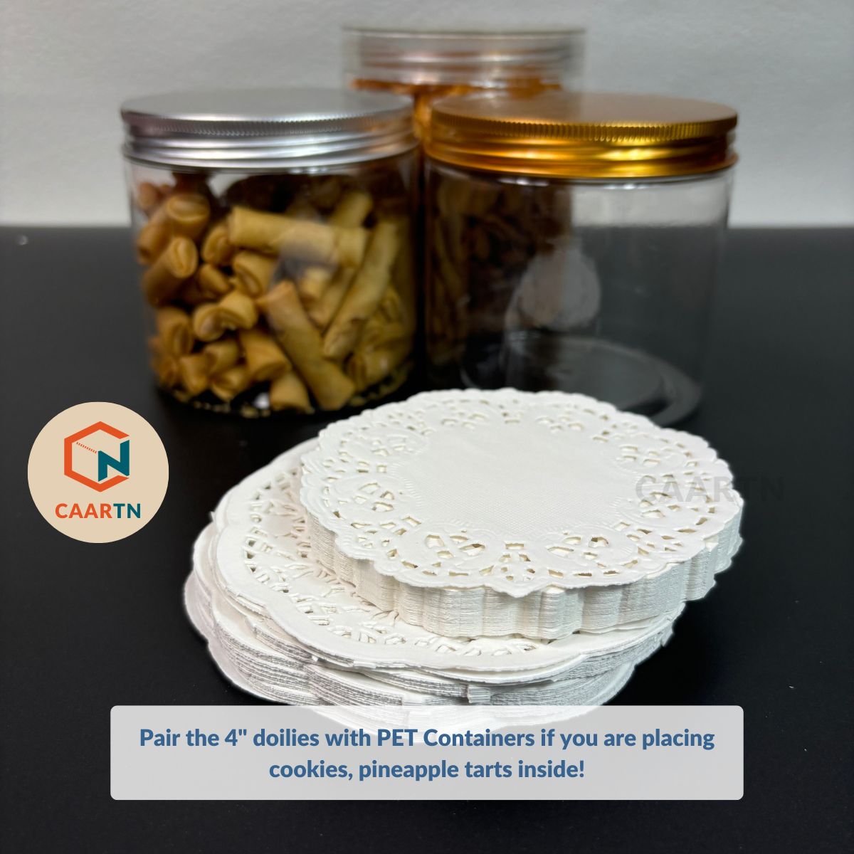 4" Paper Doilies - 140pcs