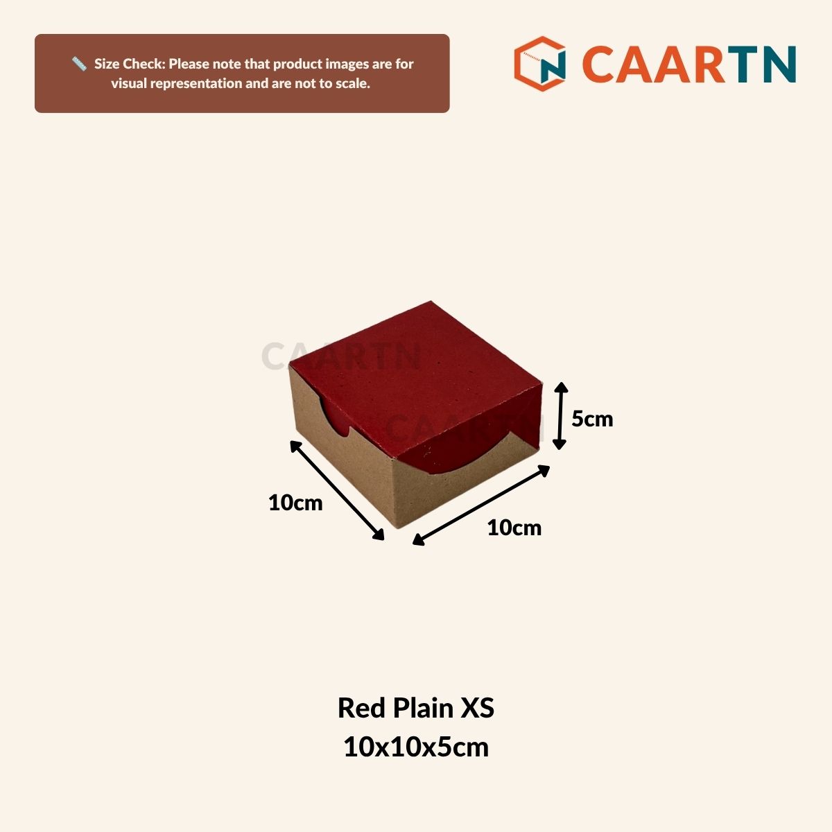 Food-safe Plain Box XS