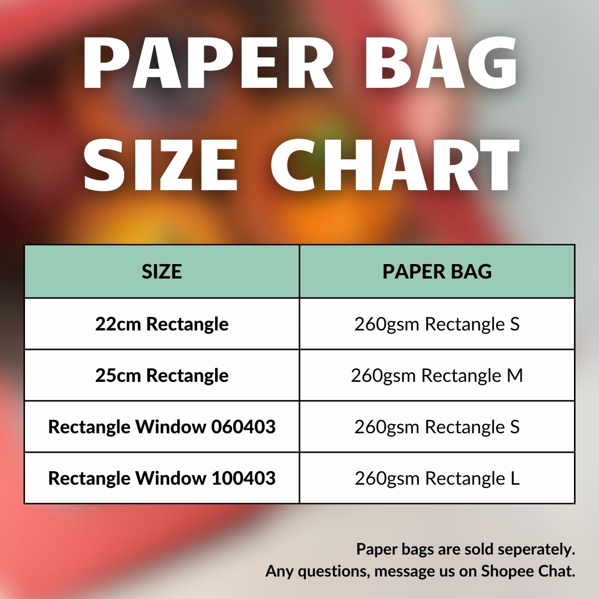 25cm Rectangle Window Box (Oil-Proof)