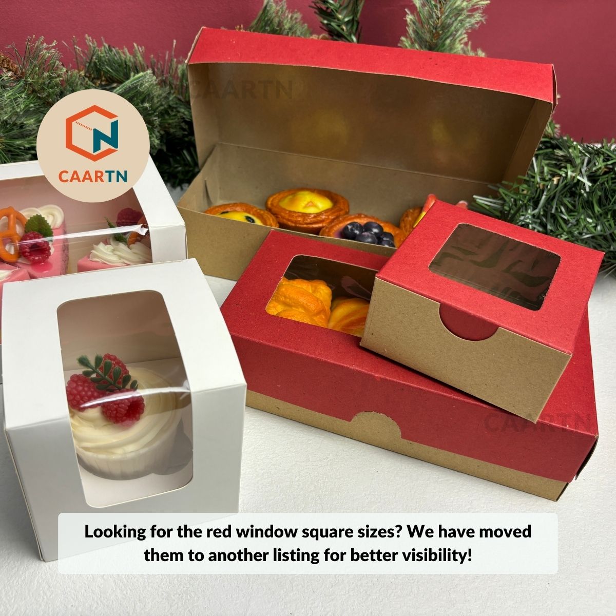 25cm Rectangle Window Box (Oil-Proof)