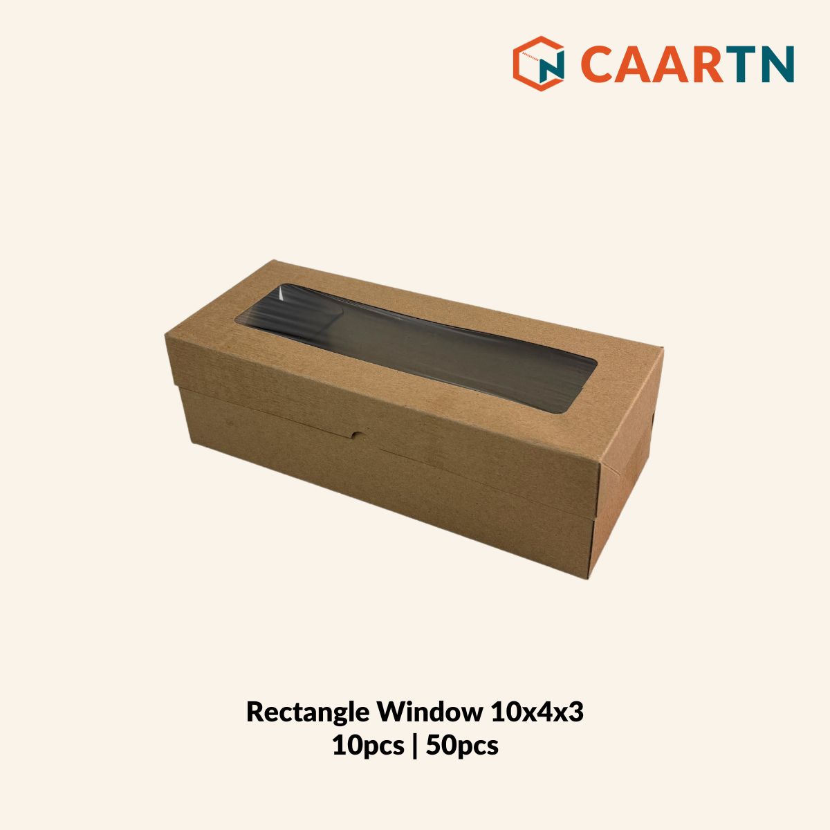 Rectangle Window Box 10" x 4" x 3" (Oil-Proof)