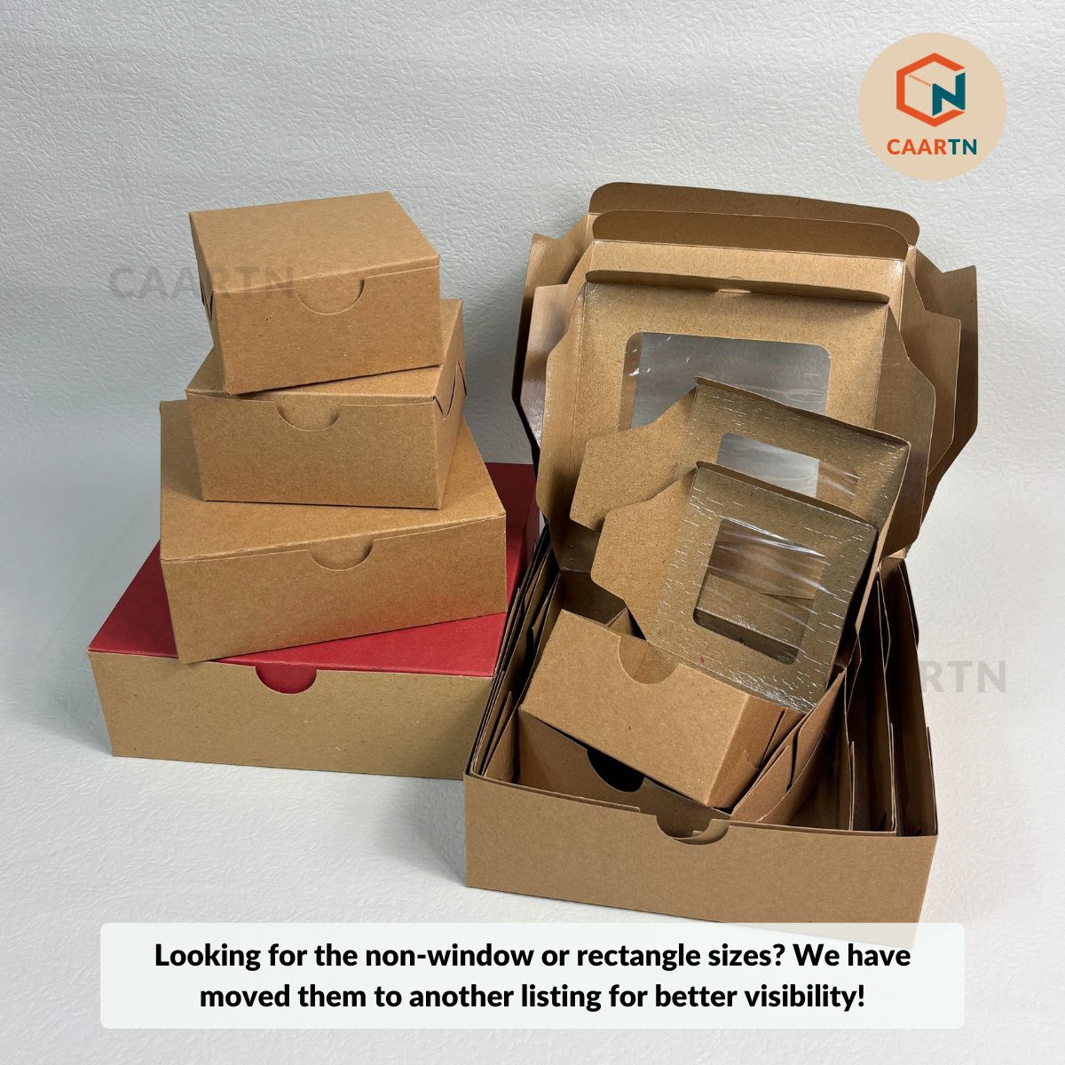 Food-safe Window Square Box M