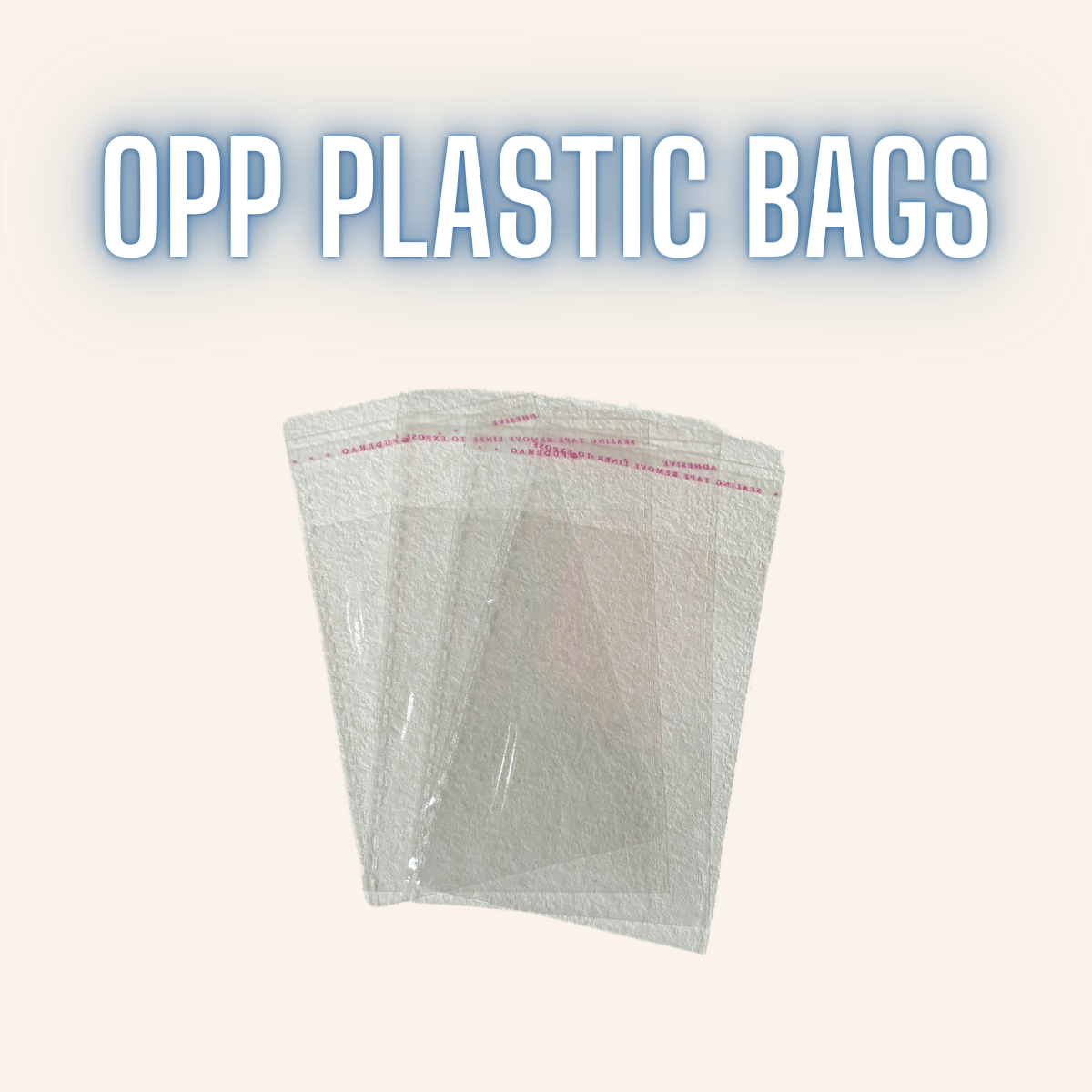 OPP Plastic Bags