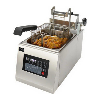 億貝斯特（EB）營業用14L自動升降電炸爐