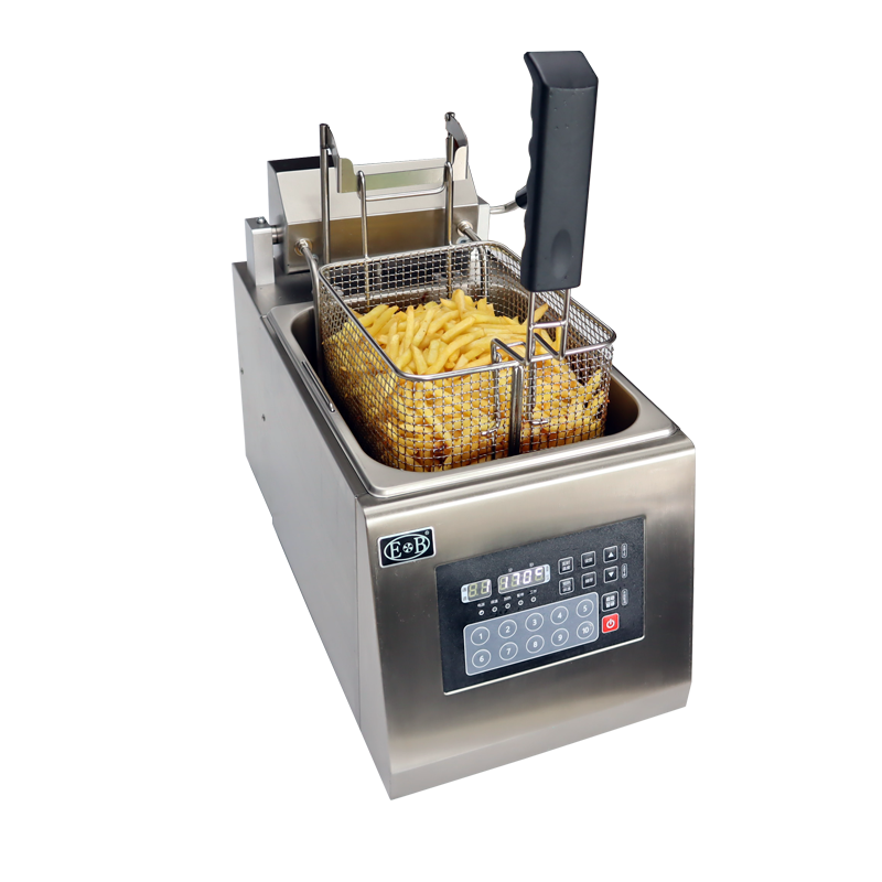 億貝斯特（EB）營業用14L自動升降電炸爐