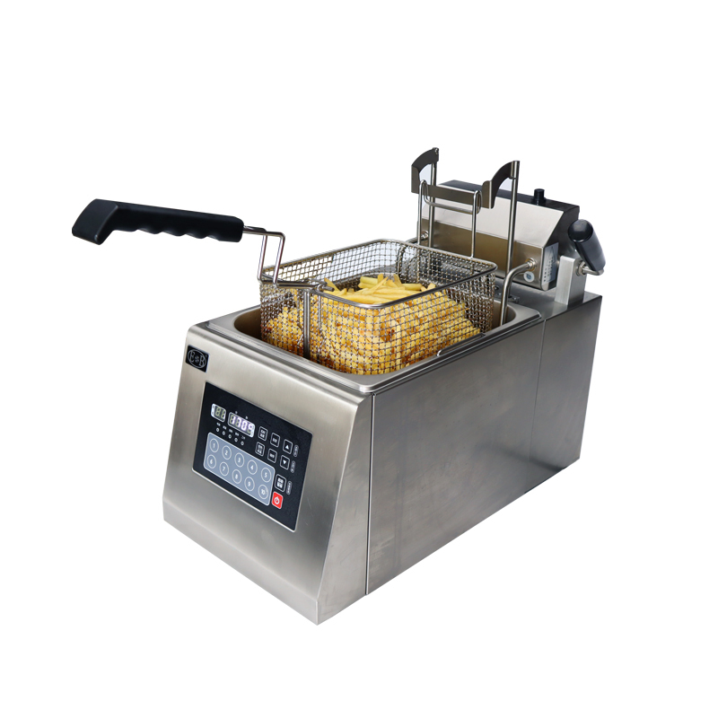 億貝斯特（EB）營業用14L自動升降電炸爐