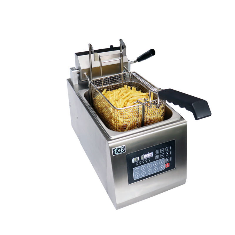 億貝斯特（EB）營業用14L自動升降電炸爐