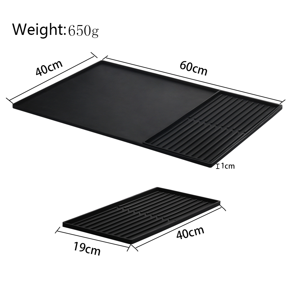  加厚意式咖啡機吧檯矽膠墊收納墊瀝水墊咖啡機桌墊