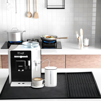  加厚意式咖啡機吧檯矽膠墊收納墊瀝水墊咖啡機桌墊