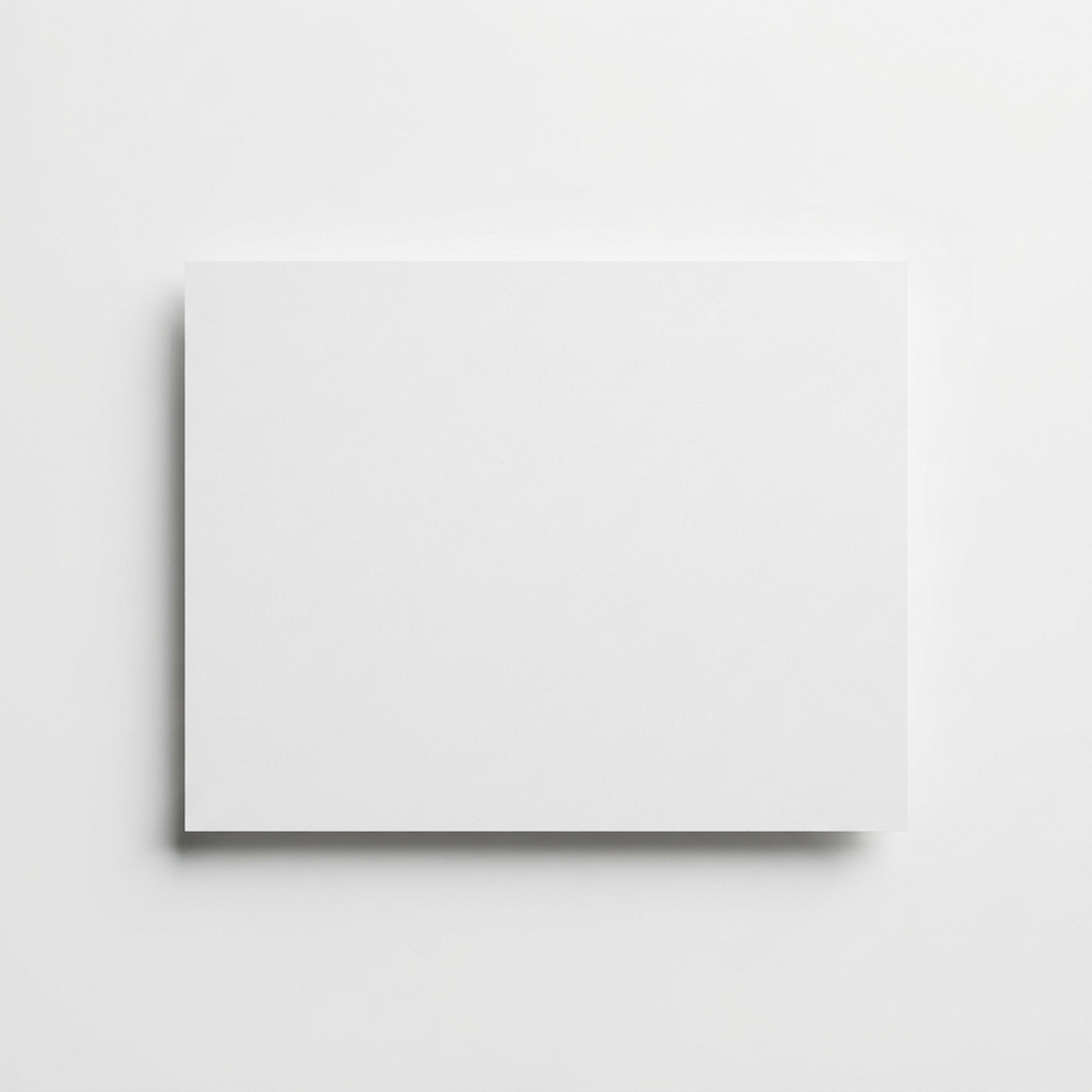 Minimalist studio model portrait photo print