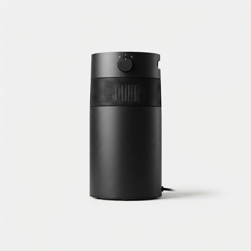 Ceramic tower space heater front view