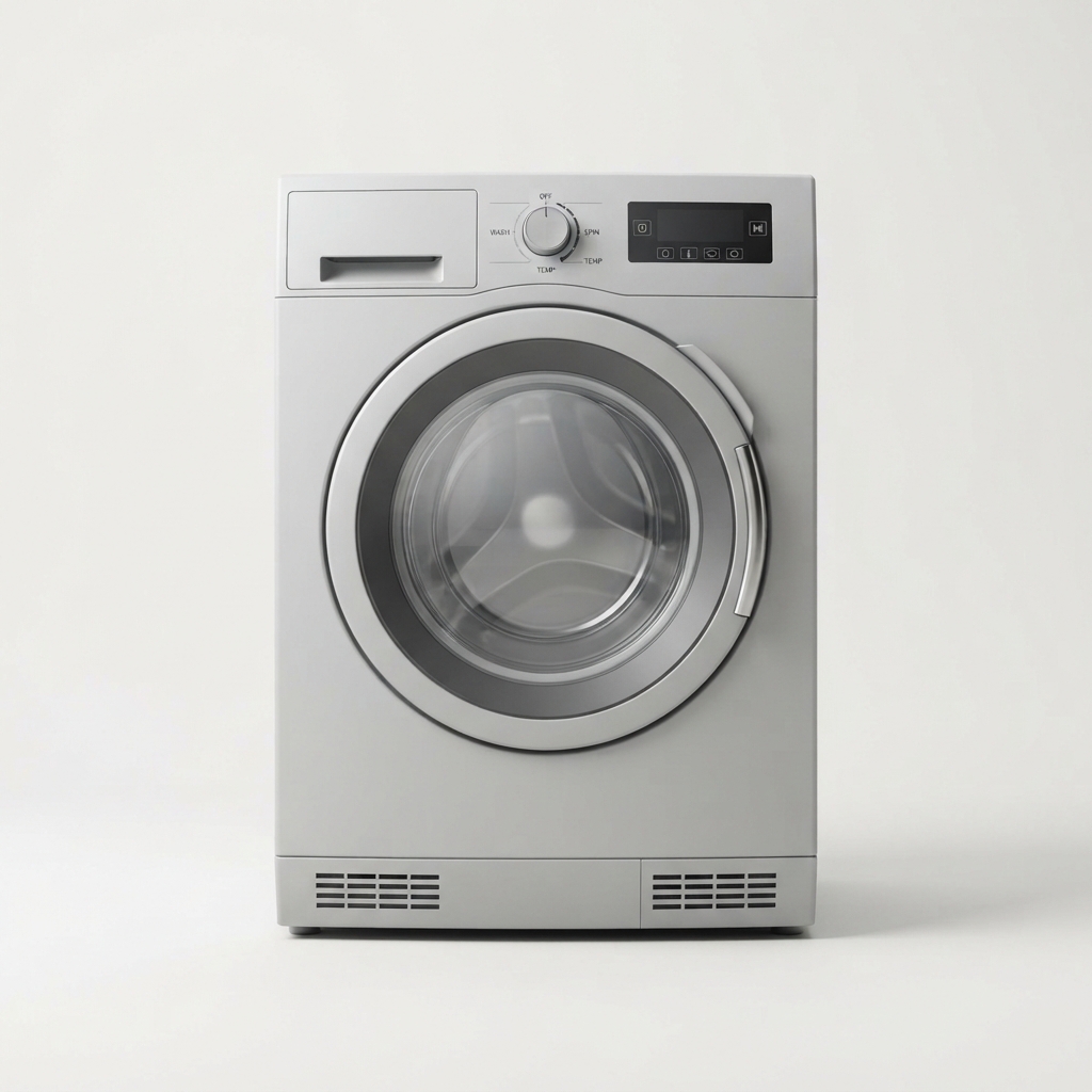Top-load washing machine front view