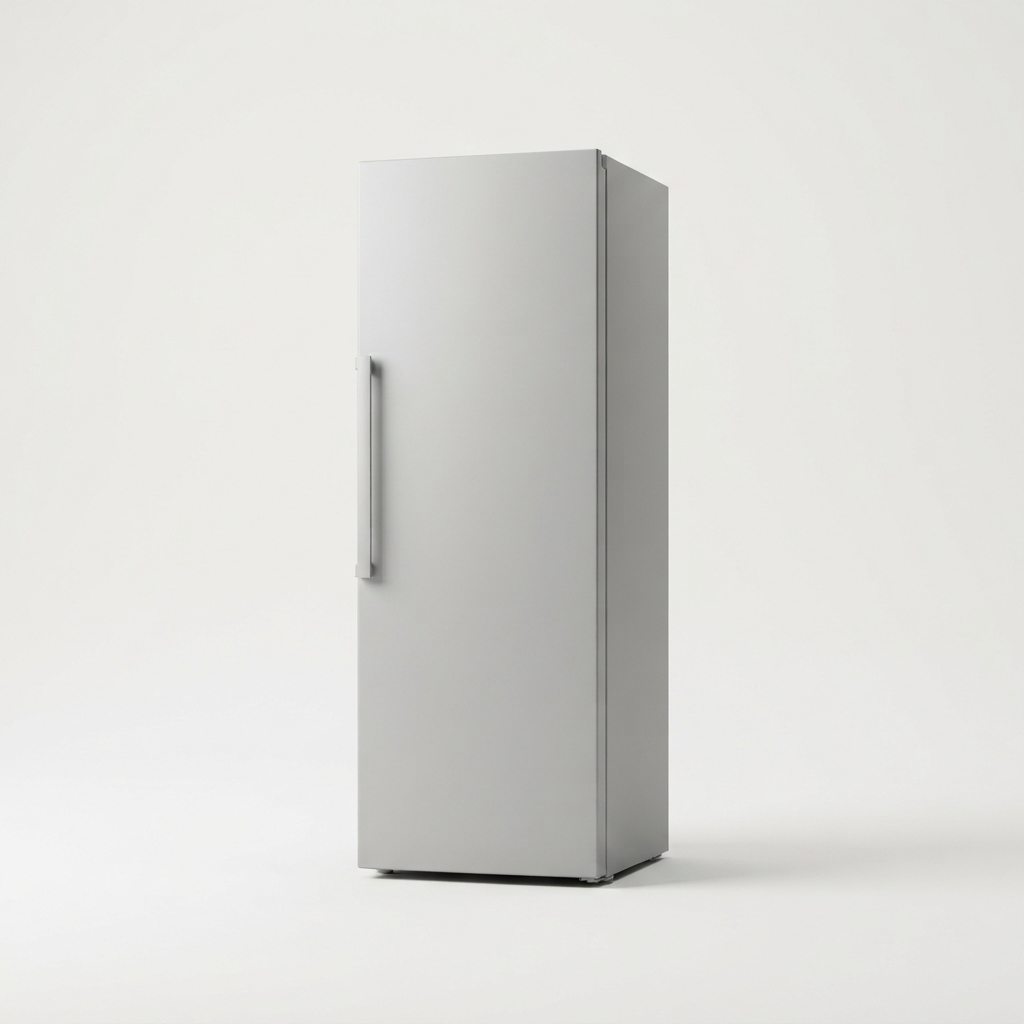 Classic top-freezer refrigerator front view