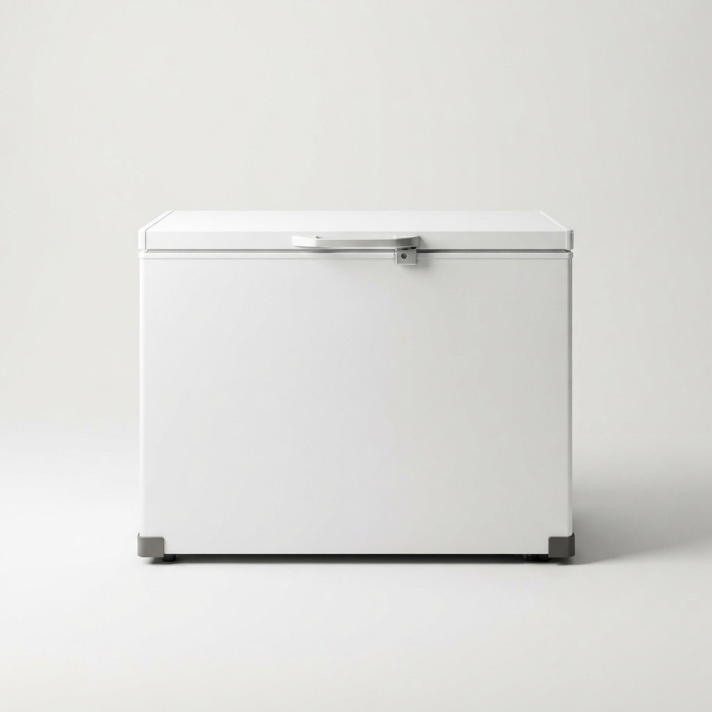 Compact chest freezer for apartment use