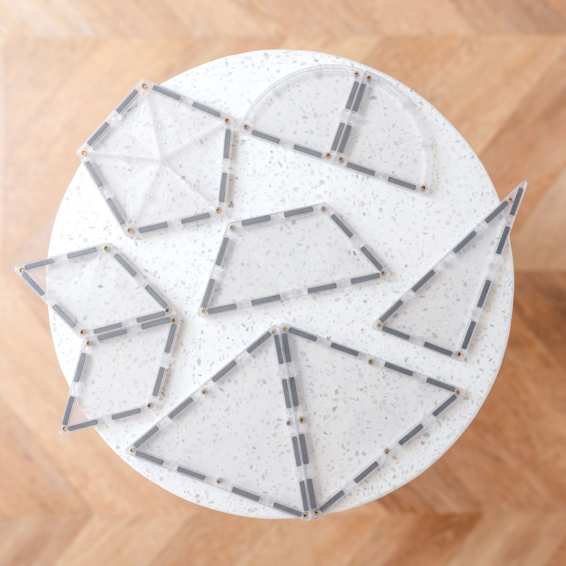 Connetix 24pc Clear Shape Expansion Pack