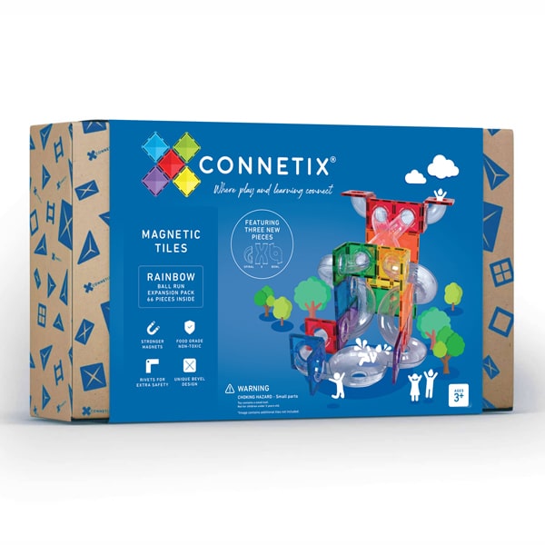 Connetix 66pc Ball Run Expansion Pack