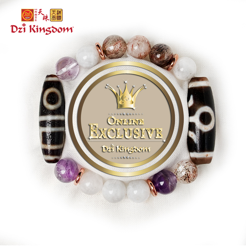 【LIMITED】 Antique Dzi Combo Balance Emotions and Problem-solving 天时地利人和 老天珠组合