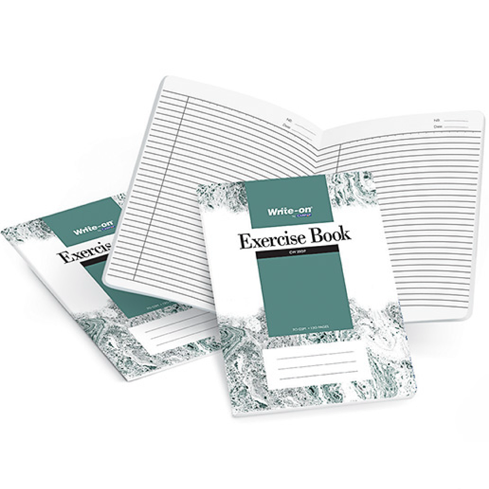Write-on by CAMPAP CW2507 A4 Exercise Book Lined 120pages