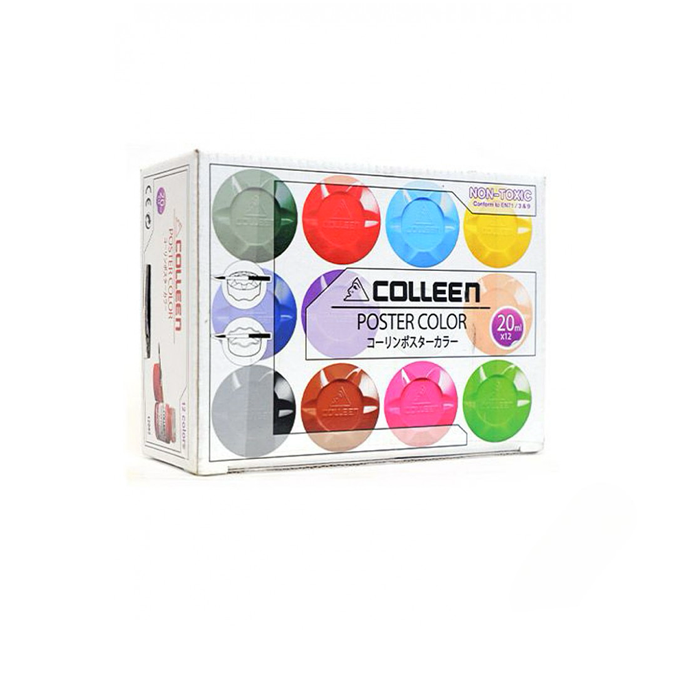 Colleen Poster Colour 12cc 12 Colours